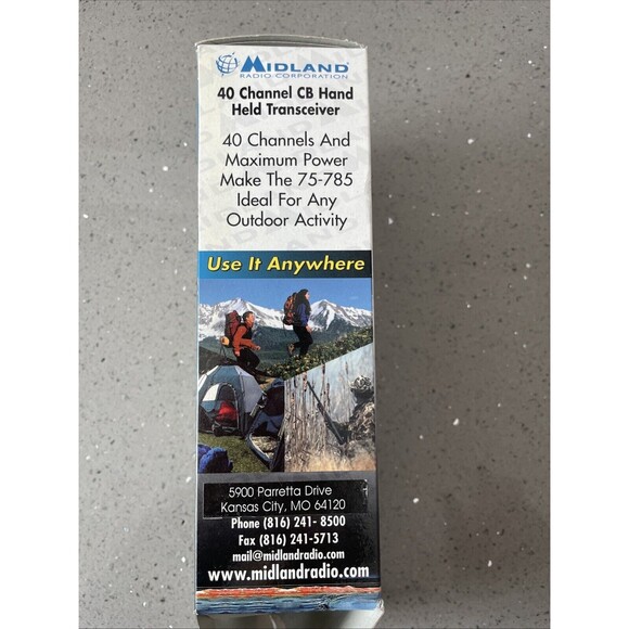 Midland 40 Channel Handheld CB Radio 75-785 - Open Box - Picture 4 of 6